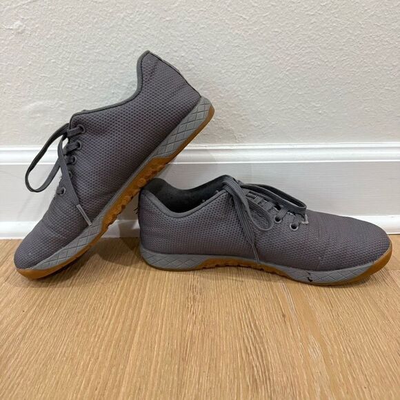 No Bull Men's 8.5 Women's 10 Dark Grey Gum Athletic Trainers Sneakers Lace - Picture 6 of 9